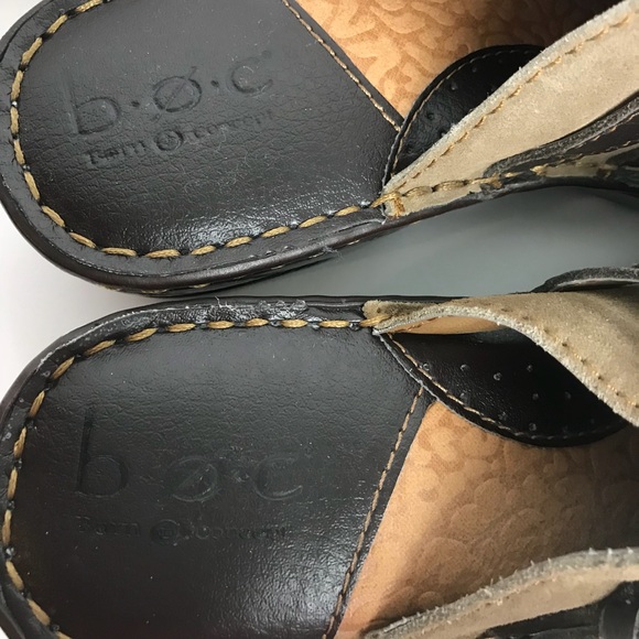 B.o.c. Taupe Suede Shoes. Size 7 M - Picture 4 of 8